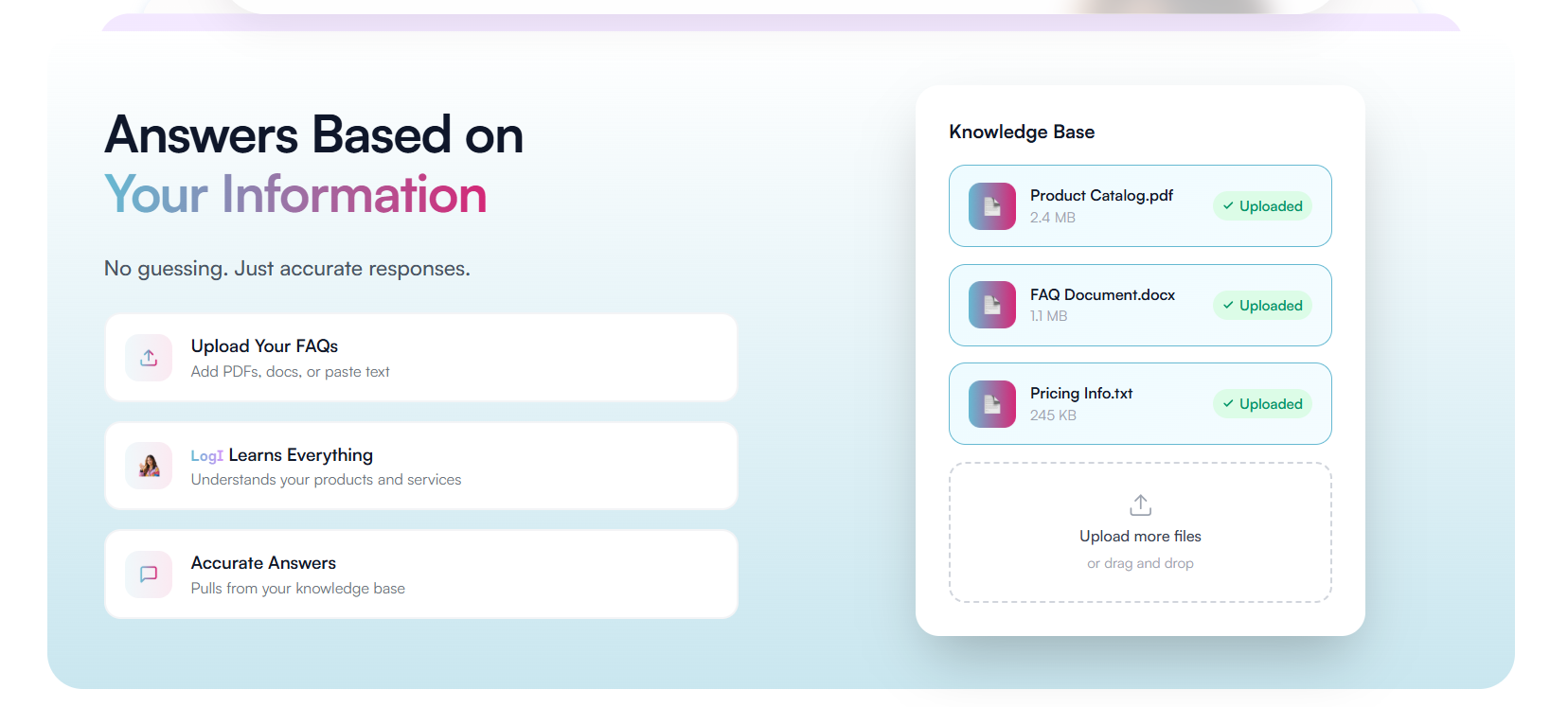 Knowledge Base Upload